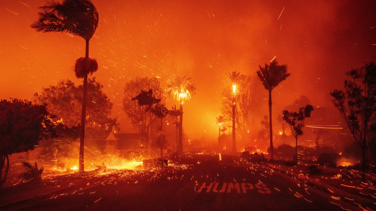 Wildfire have taken the roads 