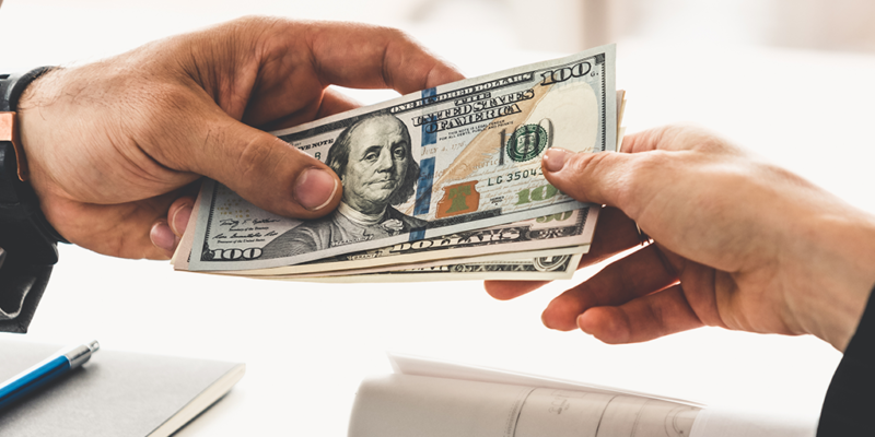Expense reimbursement form template showing fields for date, description, cost, and signature for claims