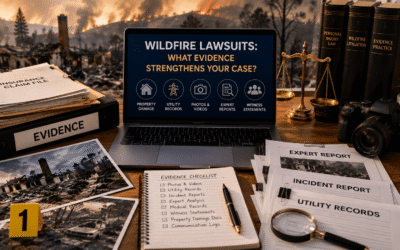 Wildfire Lawsuits: What Evidence Strengthens Your Case?